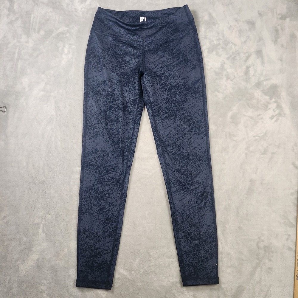 FootJoy Golf‎ Leggings Women's S Blue Printed High Rise Spandex Pants